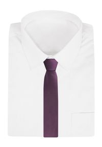 Klasyczny Krawat Męski - Chattier - Odcień Fioletu. Materiał: tkanina. Styl: klasyczny