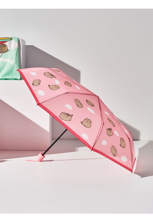Sinsay - Parasol Pusheen - różowy. Kolor: różowy