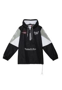 Kurtka wodoodporna Mitchell & Ness Team Origins. Kolor: czarny. Styl: sportowy #1