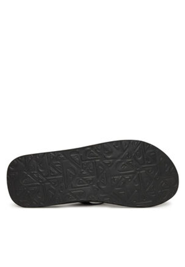 Quiksilver Japonki AQYL101339 Czarny. Kolor: czarny. Materiał: materiał