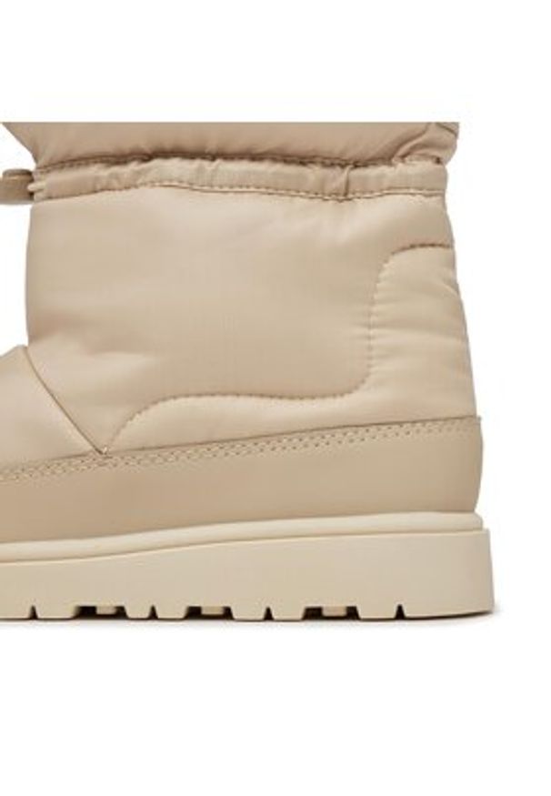 GANT - Gant Śniegowce Sannly Mid Boot 27548367 Beżowy. Kolor: beżowy. Materiał: materiał