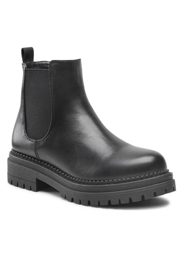 Jenny Fairy Botki WS5195-21 Czarny. Kolor: czarny. Materiał: skóra