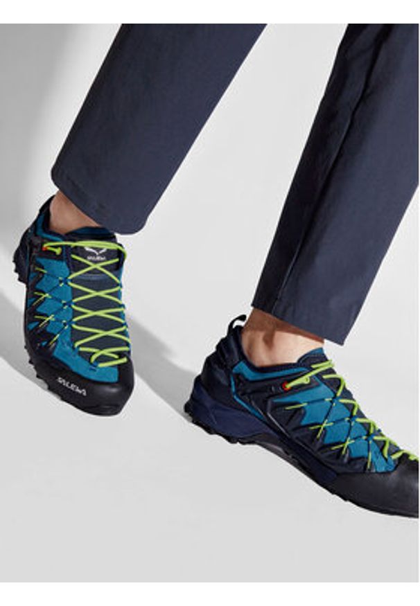 Salewa Trekkingi Wildfire Edge 61346-3988 Niebieski. Kolor: niebieski. Materiał: materiał. Sport: turystyka piesza