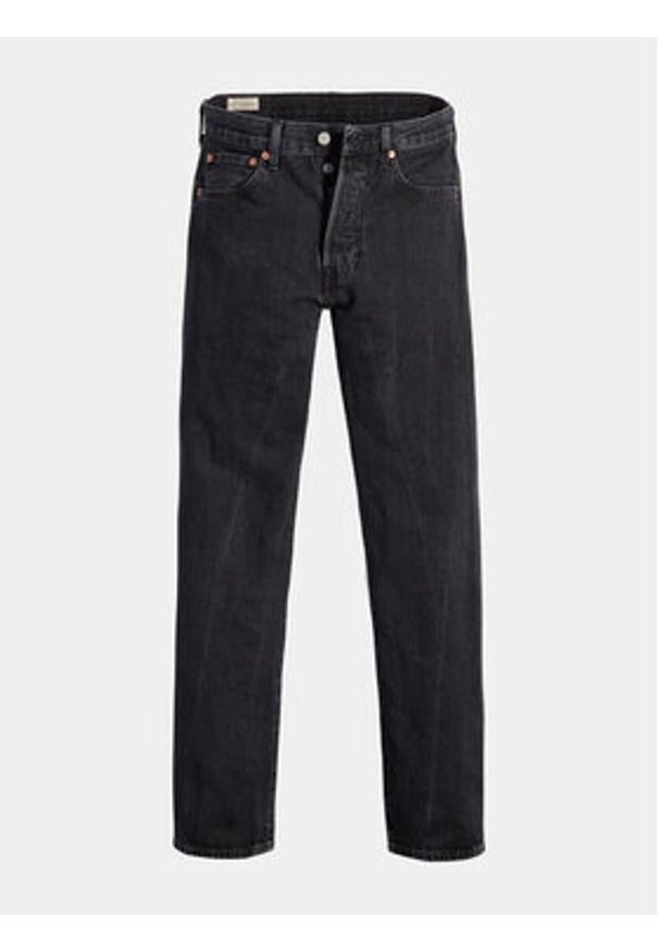 Levi's® Jeansy 501® 00501-3371 Czarny Straight Fit. Kolor: czarny