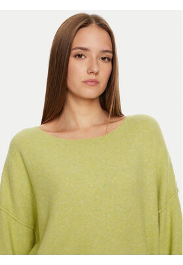 AMERICAN VINTAGE - American Vintage Sweter Damsville DAM225H24 Zielony Loose Fit. Kolor: zielony. Materiał: syntetyk. Styl: vintage
