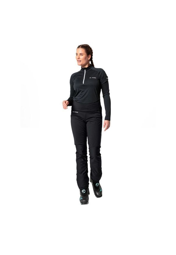 Vaude - Spodnie damskie VAUDE Larice Core. Kolor: czarny. Sezon: lato. Sport: turystyka piesza