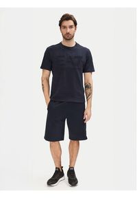 EA7 Emporio Armani Szorty sportowe 7M000153 AF10432 UB102 Granatowy Regular Fit. Kolor: niebieski. Materiał: bawełna. Styl: sportowy #4