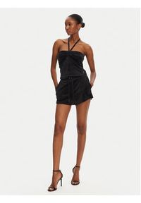 Juicy Couture Szorty sportowe Eve JCBHS224801 Czarny Regular Fit. Kolor: czarny. Materiał: syntetyk #5