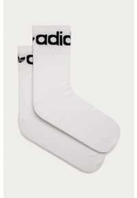 adidas Originals - Skarpetki (3-pack) GN4894 GN4894-WHT/BLK. Kolor: biały #1