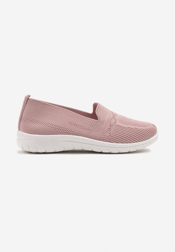 Born2be - Różowe Wsuwane Tenisówki Mokasyny Venni. Okazja: na spacer, na co dzień. Zapięcie: bez zapięcia. Kolor: różowy. Materiał: jeans, dresówka. Styl: elegancki, casual