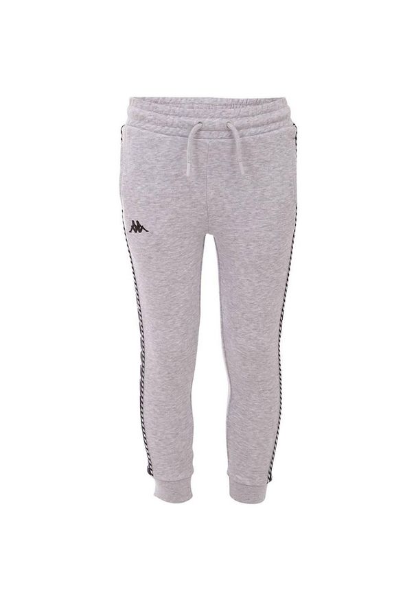 Kappa - Spodnie Do Biegania Dla Dzieci Ireneus. Kolor: szary. Sezon: lato. Sport: turystyka piesza