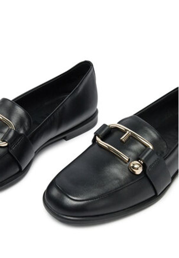 Furla Lordsy Nuvola Loafer YI48FNU X30000 O6000 Czarny. Kolor: czarny. Materiał: skóra