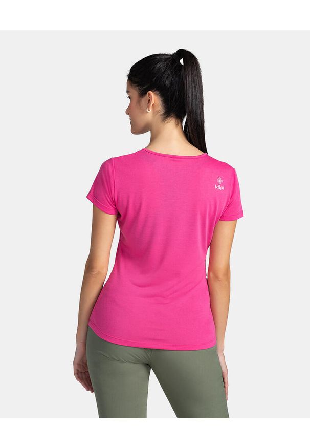 Damska koszulka funkcjonalna Kilpi GAROVE-W. Kolor: różowy. Sport: turystyka piesza