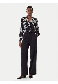 DKNY Koszula P4RA6FXZ Czarny Regular Fit. Kolor: czarny. Materiał: syntetyk #3