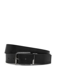 Calvin Klein Pasek Męski Gs 2 Buckles 1 Strap K50K512392 Czarny. Kolor: czarny. Materiał: skóra #5