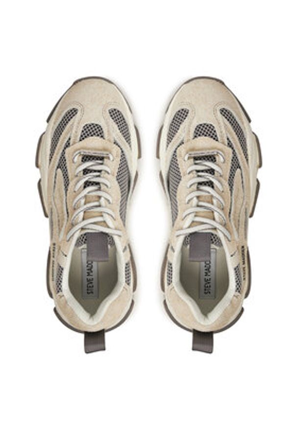 Steve Madden Sneakersy Possession-E SM19000033 Brązowy. Kolor: brązowy. Materiał: skóra