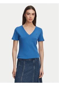 TOMMY HILFIGER - Tommy Hilfiger T-Shirt New Cody WW0WW40584 Niebieski Slim Fit. Kolor: niebieski. Materiał: bawełna #1