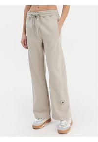 Adidas by Stella McCartney - adidas by Stella McCartney Spodnie dresowe JW4662 Szary Straight Leg. Kolor: szary. Materiał: bawełna #1