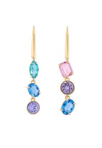 Swarovski Kolczyki Gema 5747917 Złoty. Materiał: metalowe. Kolor: złoty #1