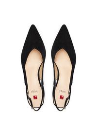 HÖGL Czółenka 1-104612 Czarny. Kolor: czarny. Materiał: zamsz, skóra #5