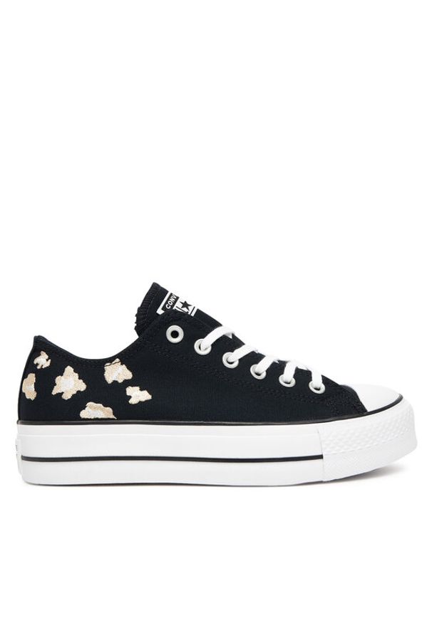 Converse Trampki Chuck Taylor All Star Lift A14937C Czarny. Kolor: czarny. Materiał: materiał