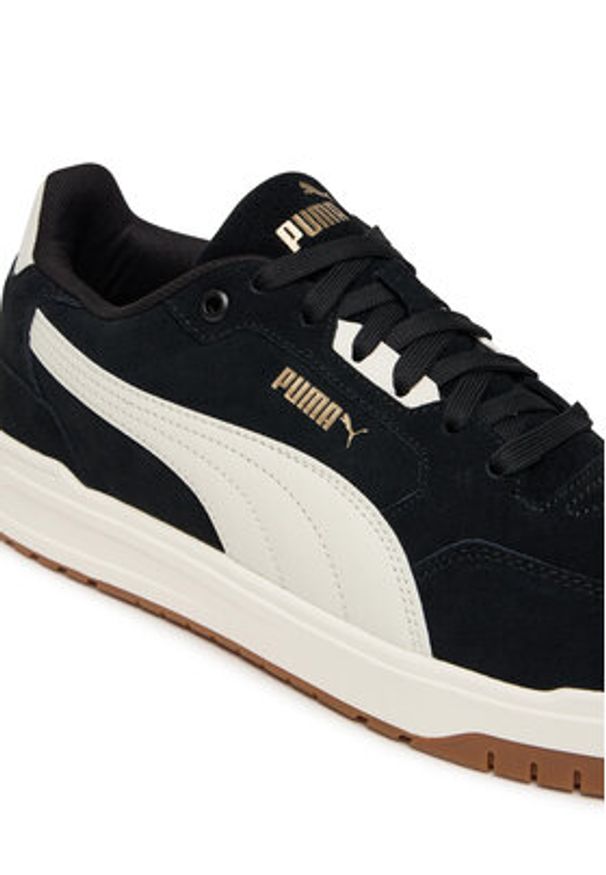 Puma Sneakersy Shuffle Downtown Sd 402597 02 Czarny. Kolor: czarny. Materiał: skóra, zamsz