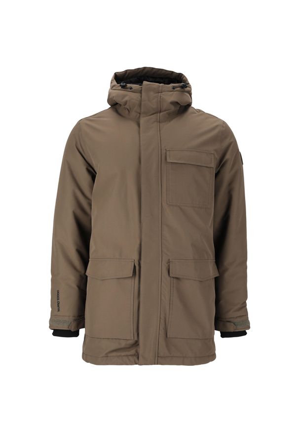 Bluza z kapturem Whistler Siberia W-Pro 10000. Typ kołnierza: kaptur. Kolor: wielokolorowy, zielony, brązowy. Sezon: zima