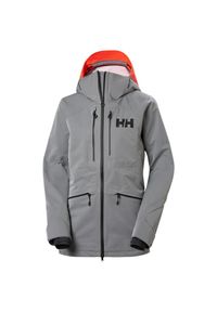 Damska kurtka narciarska Helly Hansen Elevation Infinity 3.0. Kolor: szary. Sezon: zima. Sport: narciarstwo