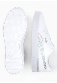 Puma - Sneakersy damskie PUMA CARINA 2.0 MERMAID. Okazja: na co dzień, na spacer, do pracy. Kolor: biały. Sport: turystyka piesza #4