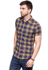 Wrangler - KOSZULA MĘSKA KRÓTKI RĘKAW WRANGLER SS 1PKT SHIRT PATRIOT BLUE W5881OR5H 112129599. Długość rękawa: krótki rękaw. Długość: krótkie #4