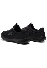 skechers - Skechers Sneakersy Summits 12980/BBK Czarny. Kolor: czarny. Materiał: materiał