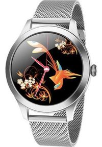 Smartwatch Rubicon KW10 Pro Srebrny (RNBE62). Rodzaj zegarka: smartwatch. Kolor: srebrny