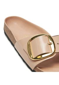 Birkenstock Klapki Madrid Bb Lena 1026496 Beżowy. Kolor: beżowy. Materiał: lakier, skóra #3