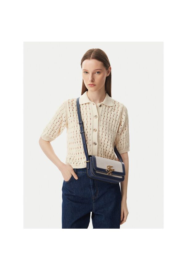 TOMMY HILFIGER - Torebka Tommy Hilfiger. Kolor: kremowy