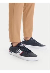 Beverly Hills Polo Club Sneakersy CEO-LUSITANO-01 Granatowy. Kolor: niebieski. Materiał: materiał #7