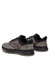Timberland Sneakersy Euro Trekker Low F/L TB0A686C0331 Szary. Kolor: szary. Materiał: nubuk, skóra #4