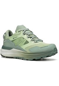 TECNICA - Buty trekkingowe damskie Tecnica Agate S Gtx. Zapięcie: sznurówki. Kolor: zielony. Materiał: materiał, syntetyk. Szerokość cholewki: normalna