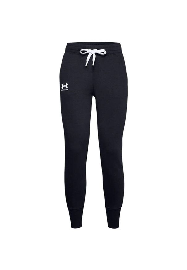Spodnie damskie Under Armour Rival Fleece czarne. Kolor: czarny