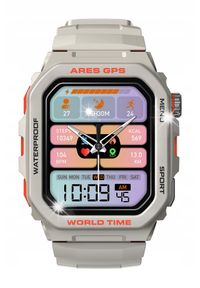 Smartwatch Zeblaze Smartwatch Zeblaze Ares GPS Biały AMOLED Alexa 3ATM 14 dni Baterii. Rodzaj zegarka: smartwatch. Kolor: biały #1