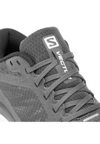 salomon - Salomon Buty do biegania Vectur 409707 20 V0 Szary. Kolor: szary. Materiał: materiał #2