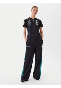 Adidas - adidas T-Shirt Mercedes - AMG Petronas Formula One Team Driver JW5362 Czarny Regular Fit. Kolor: czarny. Materiał: syntetyk #5