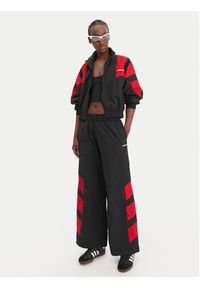 Adidas - adidas Bluza Blocked Washed KE5036 Szary Oversize. Kolor: szary. Materiał: syntetyk #5