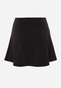 Born2be - Czarne Sportowe Spódnico-Szorty z Funkcjonalnymi Kieszonkami Natellea. Okazja: na spacer. Kolor: czarny. Materiał: materiał. Styl: sportowy #8