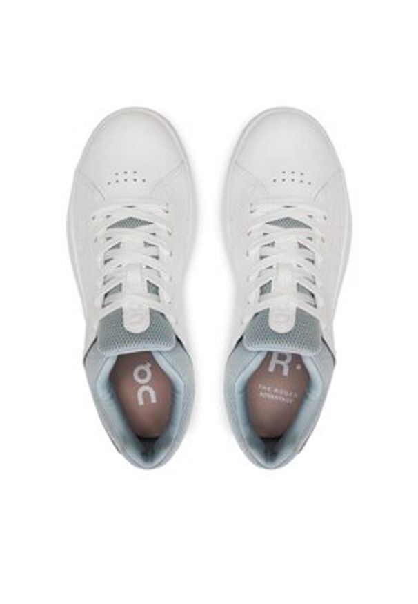 On Buty do biegania The Roger Advantage 3WD10652349 Biały. Kolor: biały. Materiał: skóra