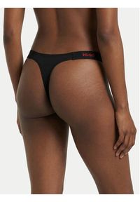 Hugo - HUGO Stringi 50557094 Czarny. Kolor: czarny. Materiał: bawełna #4