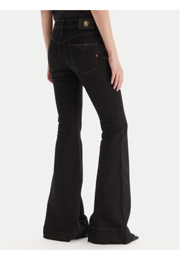 Versace Jeans Couture Jeansy 79HAB503 DW040 Czarny Flare Fit. Kolor: czarny