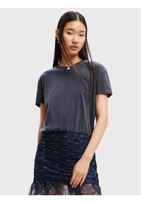Desigual Sukienka codzienna Bilba 22WWVK53 Granatowy Regular Fit. Okazja: na co dzień. Kolor: niebieski. Materiał: syntetyk. Typ sukienki: proste. Styl: casual