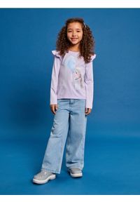 Sinsay - Koszulka z długimi rękawami Frozen - błękitny. Kolor: niebieski. Długość rękawa: długi rękaw. Długość: długie #1