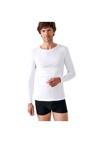 DAMART - Koszulka z długim rękawem z okrągłym dekoltem Damart Thermolactyl. Kolor: biały. Długość rękawa: długi rękaw. Długość: długie #1