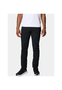 columbia - Spodnie Męskie Columbia Vast Canyon Omni-Heat Infinity. Kolor: czarny. Materiał: materiał, softshell. Technologia: Omni-Heat (Columbia). Sezon: zima, lato. Sport: turystyka piesza #1